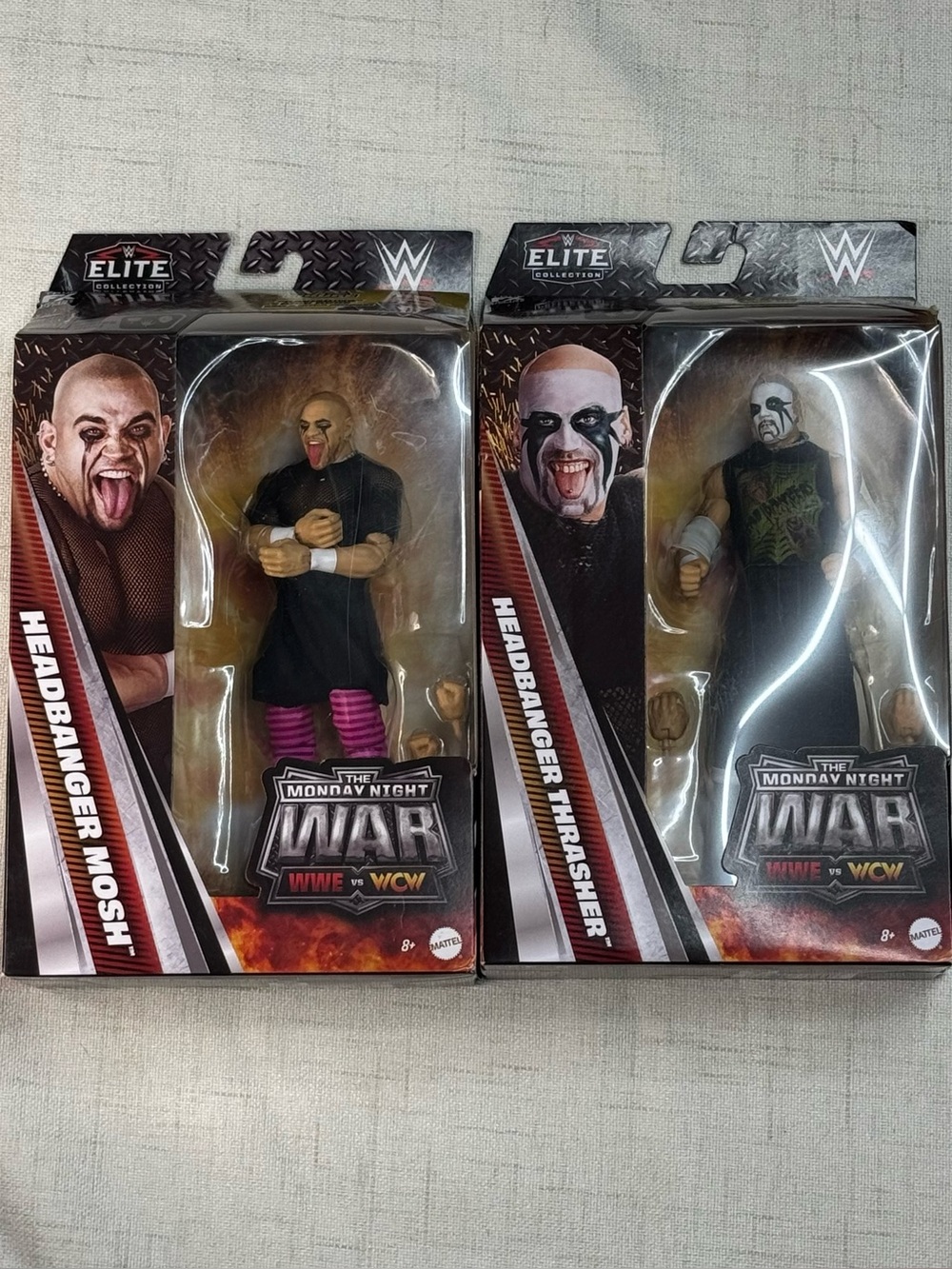 2026 WWE Mattel Elite Monday Night War Series 11 Headbanger Mosh & Thrasher